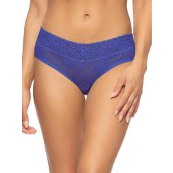 Felina Signature Stretchy Lace Low Rise Hipster - Dazzling Blue