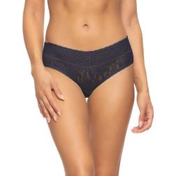 Felina Signature Stretchy Lace Low Rise Hipster - Evening Blue