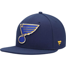 Fanatics Navy St. Louis Blues Core Primary Logo Fitted Hat Sr