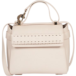 Chloé Small Nacha Top Handle Bag - Beige