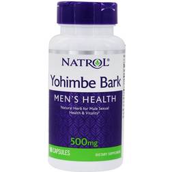 Natrol Yohimbe Bark, 500 mg, 90 Capsules 90