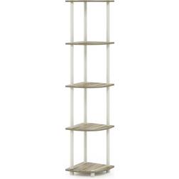 Furinno Turn-N-Tube 5 Tier Corner Display Regalsystem 29.5x146.6cm