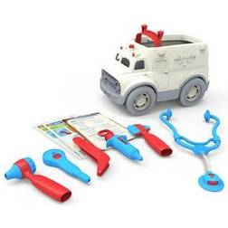 Green Toys Ambulance & Doctor s Kit 100% Recycled Plastic Play Vehicle