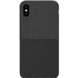 Incase Textured Snap Bagsidecover til mobiltelefon Woolenex sort for Apple iPhone XS Max