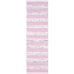 Safavieh Montauk Collection Pink, Beige 27x84"