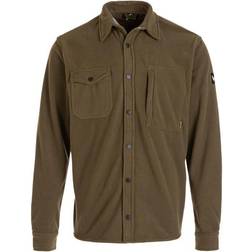 Whistler Enzo Fleece Shirt Fleeceskjorte Dark Olive