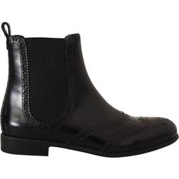 Dolce & Gabbana Women's Ankle High Flat Boots EU35.5/US5.5