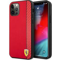 Ferrari On Track Carbon Stripe Case iPhone 12/12 Pro