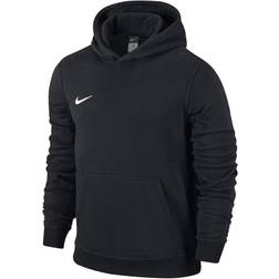 Nike Kid's Team Club Hoodie - Black/Black/Football White (658500-010)