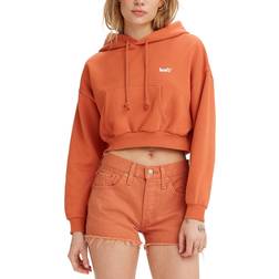 Levi's Laundry Day Cropped Hooded Sweatshirt - Autumn Leaf