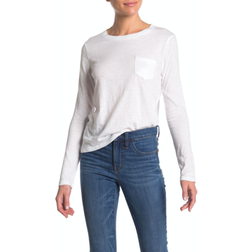 Madewell Long Sleeve Crewneck T-shirt - Optic White