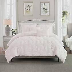 Swift Home Floral Pintuck Bedspread Pink (228.6x172.72)