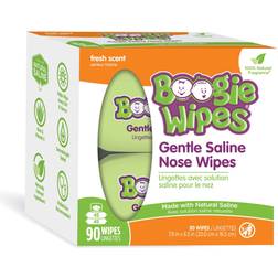 Boogie Wipes Saline Nose Wipes 90pcs