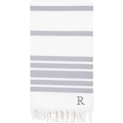 Linum Home Textiles Herringbone R Bath Towel Gray (175.26x96.52)