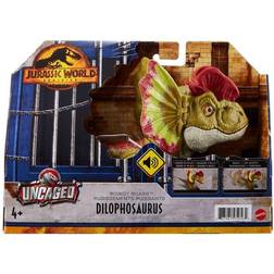 Mattel Jurassic World Dominion Uncaged Rowdy Roars Dilophosaurus Dinosaur