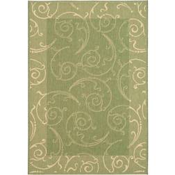 Safavieh Courtyard Collection Natural, Green 108x144"