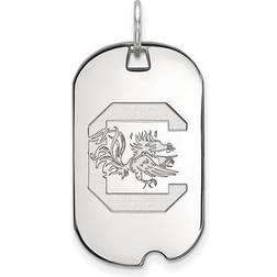 Women's South Carolina Gamecocks Sterling Dog Tag