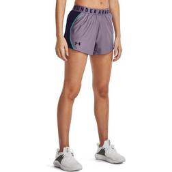 Under Armour Women's Play Up 3.0 Shorts, Medium, Club Purple/Purple Switch