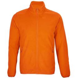 Sols Mens Factor Recycled Fleece Jacket (Charcoal)