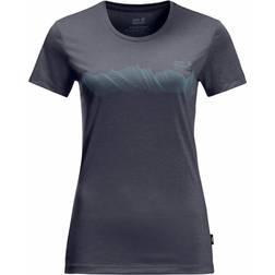 Jack Wolfskin Outdoor T-Shirt Crosstrail Graphic W Graphite