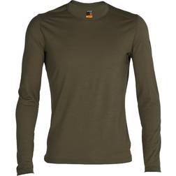 Icebreaker Men's Merino 200 Oasis Long Sleeve Crewe Thermal Top - Loden