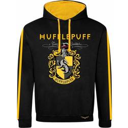 Harry Potter Unisex Adult Hufflepuff Hoodie (Black)