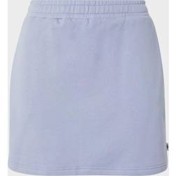 Urban Classics Ladies Ladies Organic Terry Mini Skirt violablue