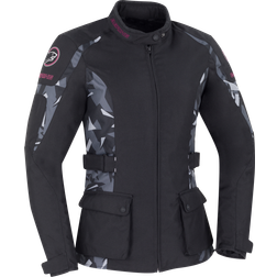 Bering April Ladies Motorcycle Textile Jacket, black-multicolored, for Women Damen