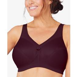 Glamorise MagicLift Active Support Wire-Free Bra Wine