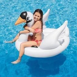 Intex Kids Swan Ride On Float In White White