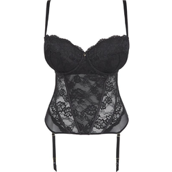 Ann Summers Sexy Lace Planet Basque - Black