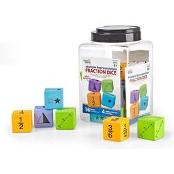 Learning Resources 91268 Multiple Representation Fraction Dice