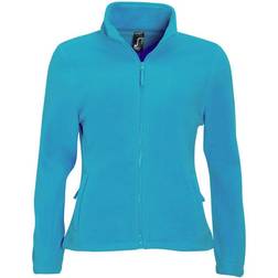 Sol's Womens North Full Zip Fleece Jacket - Aqua