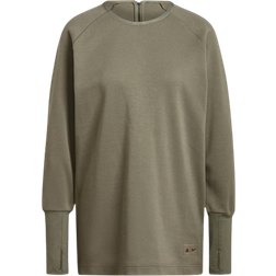 Adidas Women Sportswear Parley Crew Sweatshirt - Trace Cargo