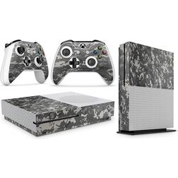 giZmoZ n gadgetZ Xbox One S Console Skin Decal Sticker + 2 Controller Skins - Digital Camo