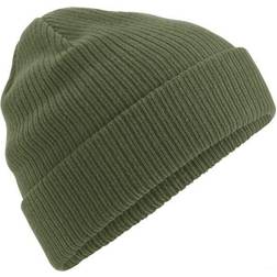 Beechfield Organic Cotton Beanie - Olive Green