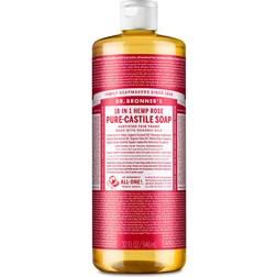Dr. Bronners Pure-Castile Liquid Soap Rose 32fl oz