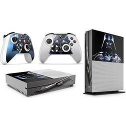 giZmoZ n gadgetZ Xbox One S Console Skin Decal Sticker + 2 Controller Skins - Vader