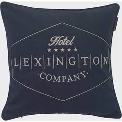 Lexington Hotel Twill Kissenbezug Blau (50x50cm)