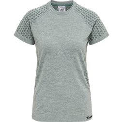 Hummel CI Seamless T-shirt W - North Atlantic Melange