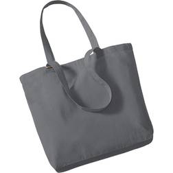 Westford Mill Organic Cotton Shopper Bag - Graphite Grey