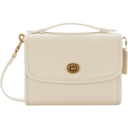 Coach Kip Turnlock Cross Body Bag - Chalk