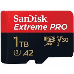 SanDisk MicroSDXC Extreme Pro 1TB 200MB/s A2 V30 UHS-I C10