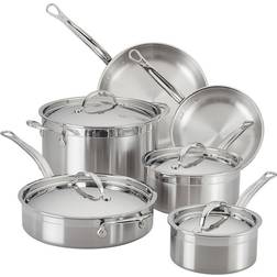 Hestan Probond Cookware Set with lid 10 Parts