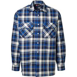 ID Leaf Lumberjack Shirt - Royal Blue