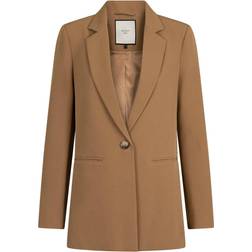 Neo Noir Avery Suit Blazer - Dark Taupe