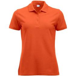 Clique Women's Manhattan Polo Shirt - Blood Orange