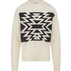 Moncler Punk Knit Jumper M - White