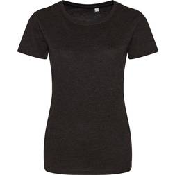 AWDis Women's Girlie Tri Blend T-shirt - Heather Black
