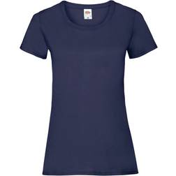 Fruit of the Loom Womens Valueweight Short Sleeve T-shirt 5-pack - Deep Navy